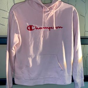 Pink CHAMPION hoodie